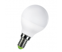 Лампа светодиодная LED 7Вт Е14 белый матовый шар