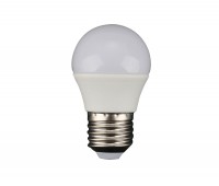 Лампа светодиодная LED 7Вт Е27 теплый матовый шар