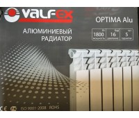 10 секций Радиатор VALFEX OPTIMA алюминиевый 500,